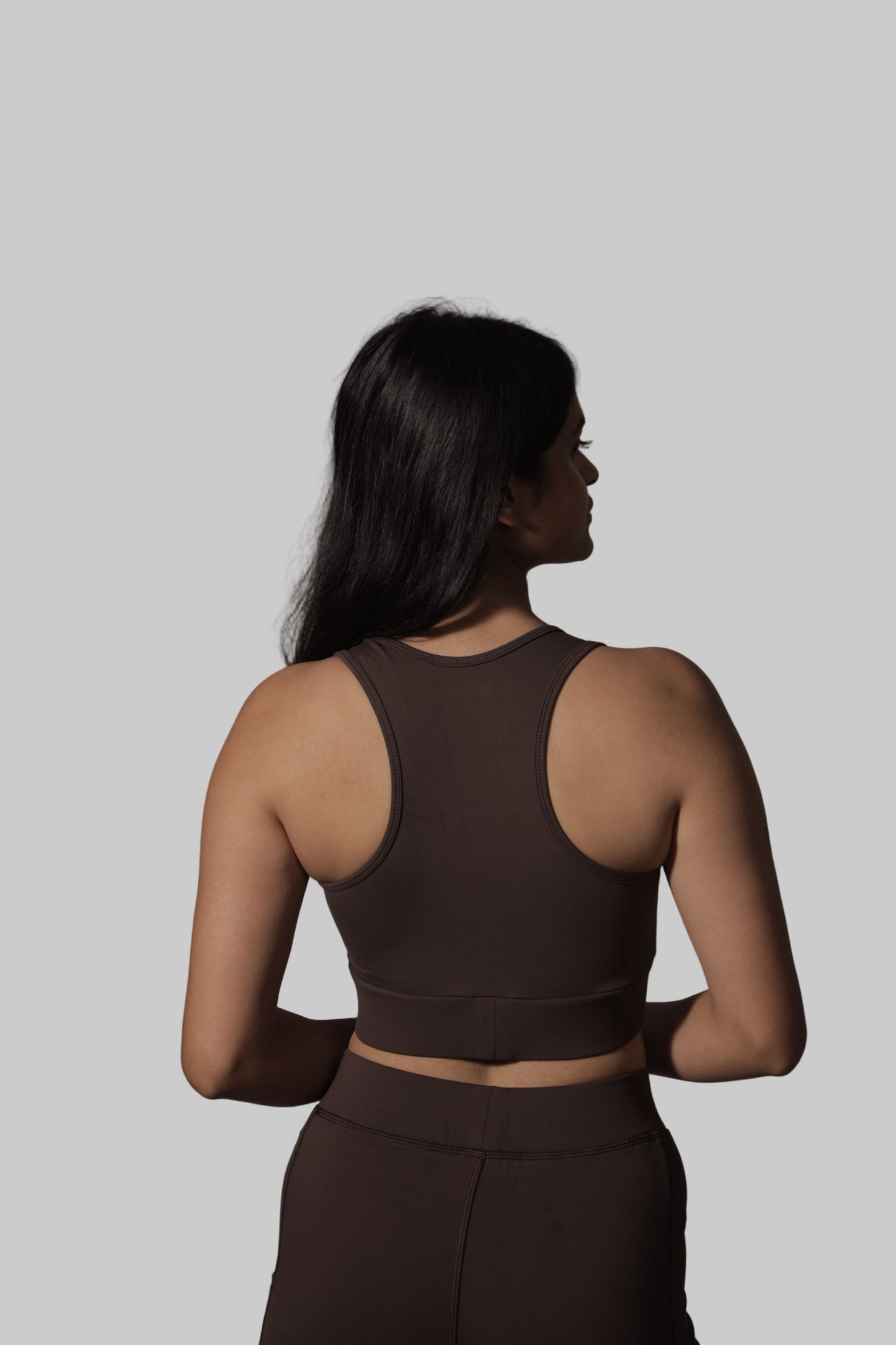TMR Ultimate Sports Bra- Brown