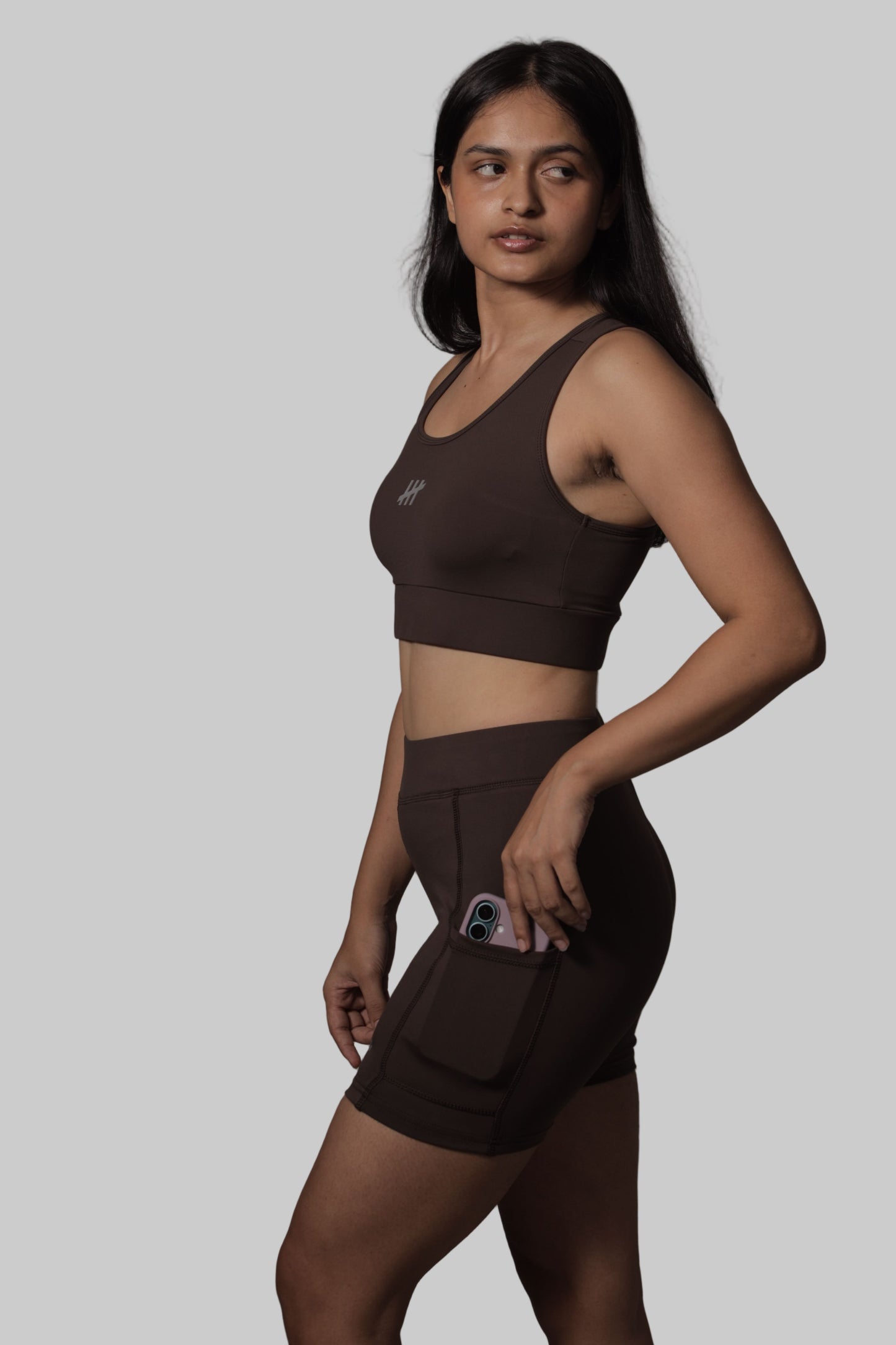 TMR Ultimate Shorts with side pocket - Brown