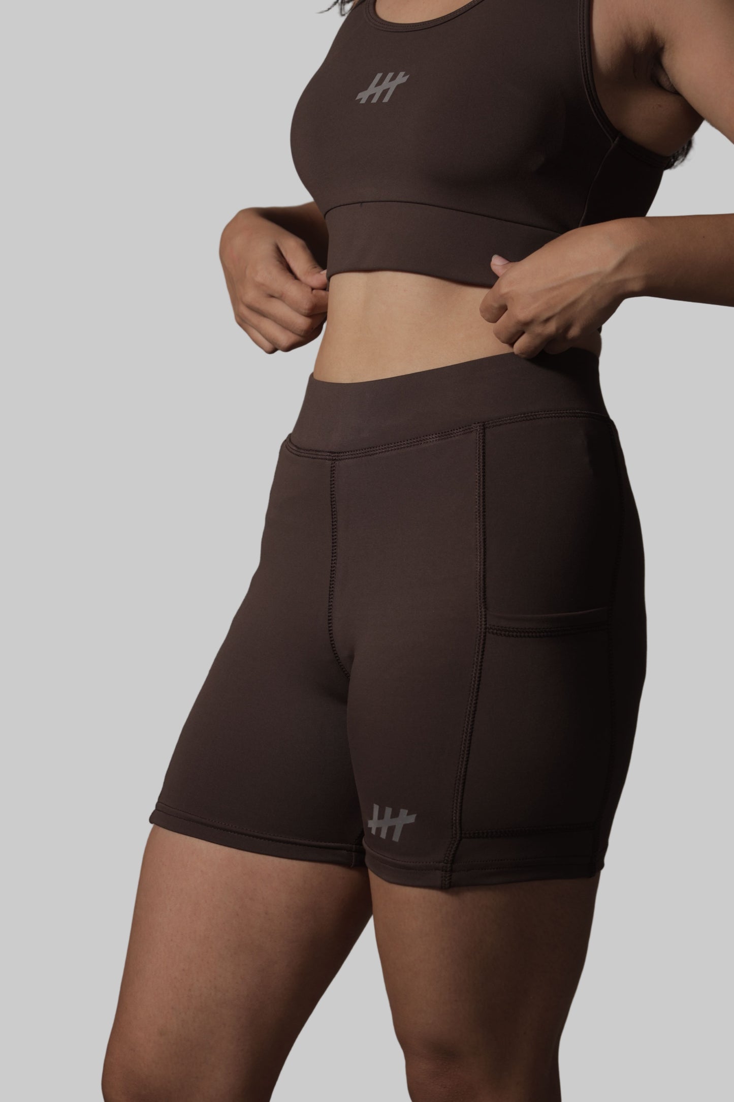 TMR Ultimate Shorts with side pocket - Brown