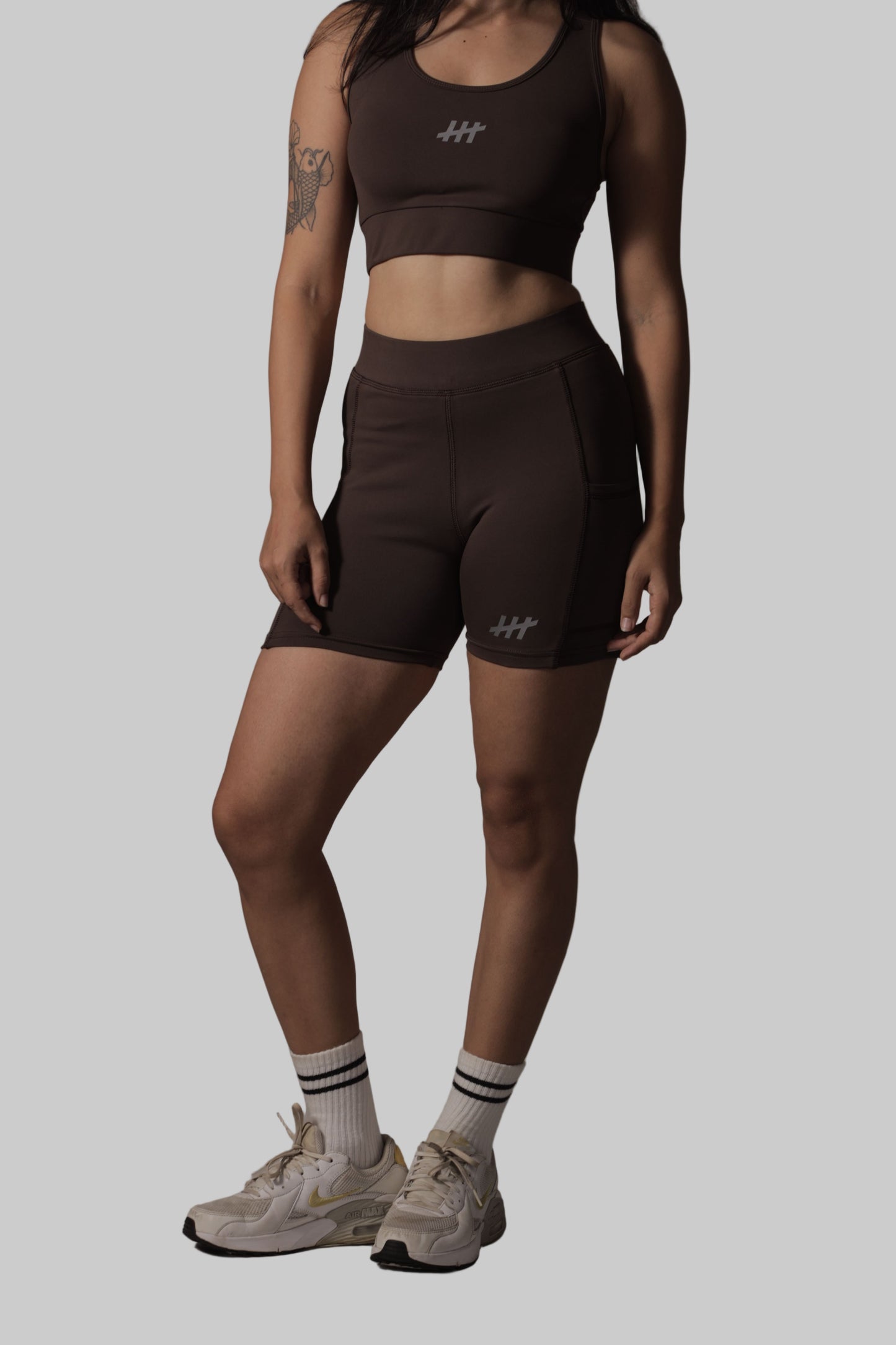 TMR Ultimate Sports Bra- Brown